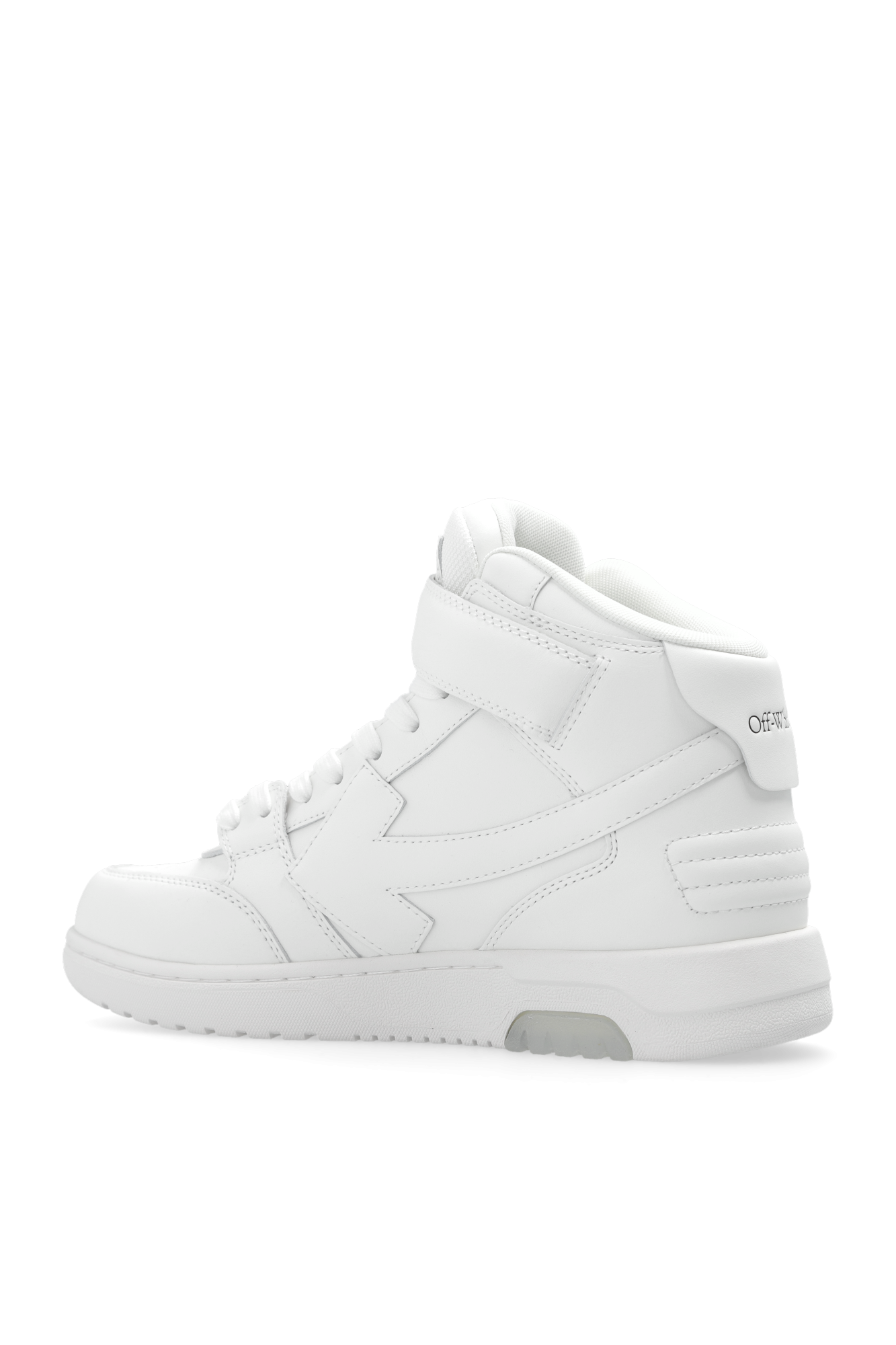 Off white store high tops white